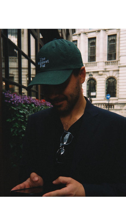 Baseball Cap Essential Forest Green The Wildest Fig