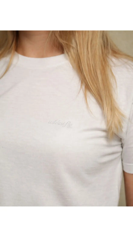 T-Shirt Essential Cloud White The Wildest Fig